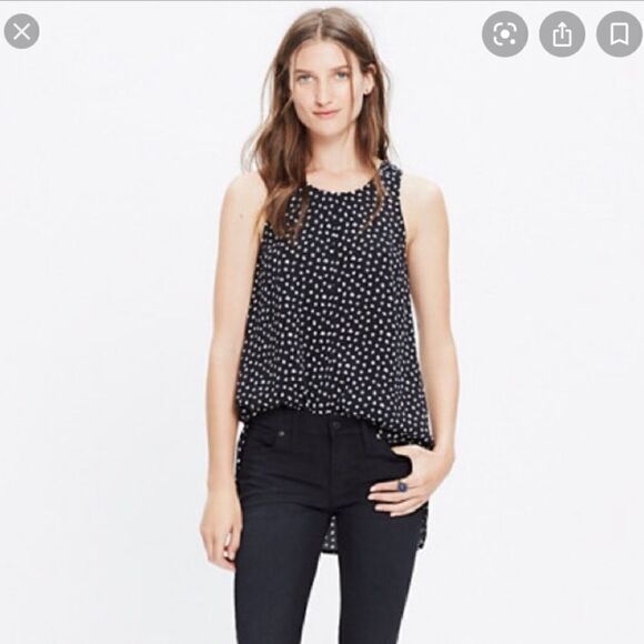 Madewell Tops - Madewell Racerback Tank in Star Flurry